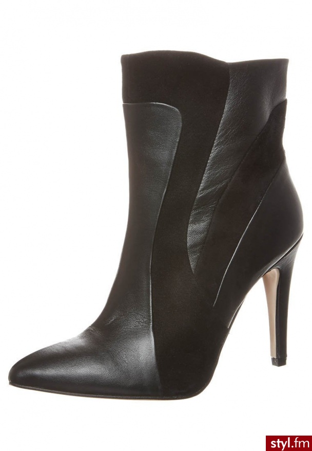 Supertrash Botki na obcasie czarny (SW13M046) - Botki Buty Moda