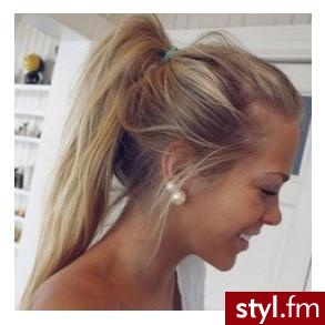 Blond Upięcie Proste Na co dzień Długie Fryzury