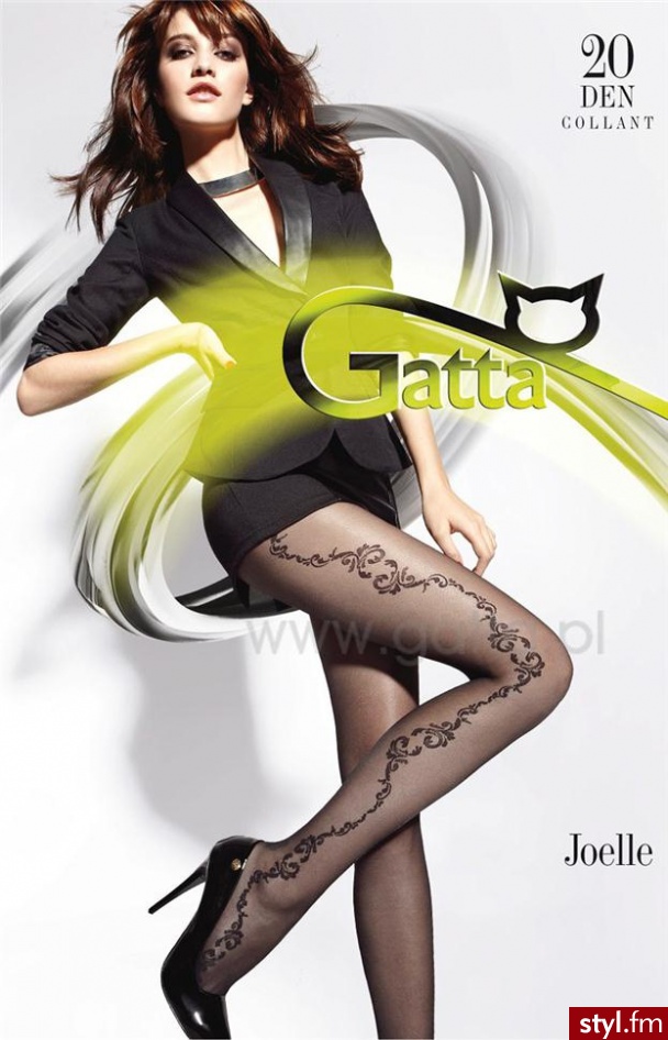 Gatta rajstopy Joelle 04 20 DEN (nero (czarny) - Rajstopy Bielizna Moda