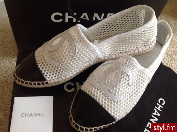 Chanel Espadrilles 865.48$ = 2640 zł :o - Balerinki Buty Moda