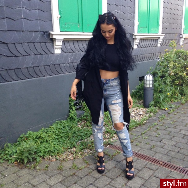 Jeansy Spodnie Moda
