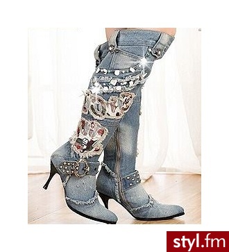 Kozaki Buty Moda