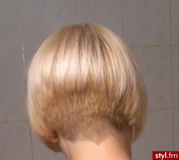 Blond Rozpuszczone Proste z grzywką Na co dzień Krótkie Fryzury