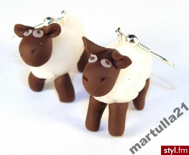 http://www.allegro.pl/item536251471_kolczyki_owieczki_masa_fimo_emo_punk_goth_okazja.html - Pozostałe Dodatki Moda