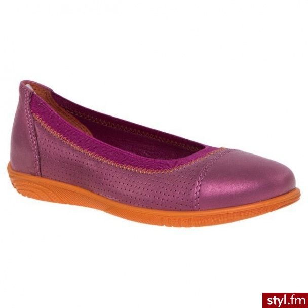 ECCO Baleriny Alicia 72558201051 Barolo - Balerinki Buty Moda