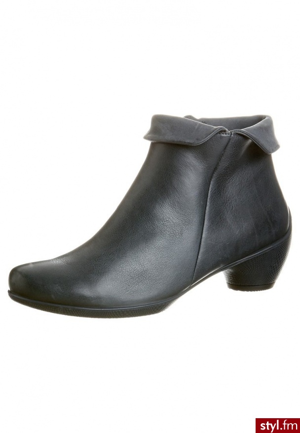 ecco SCULPTURED Botki szary (245693) - Botki Buty Moda