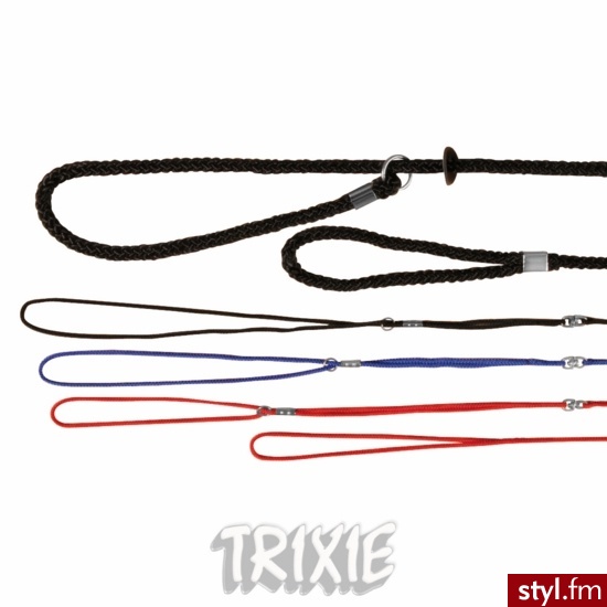TRIXIE Ringówka 1,25m/3mm (czarna) 19981 - Psy Zwierzaki