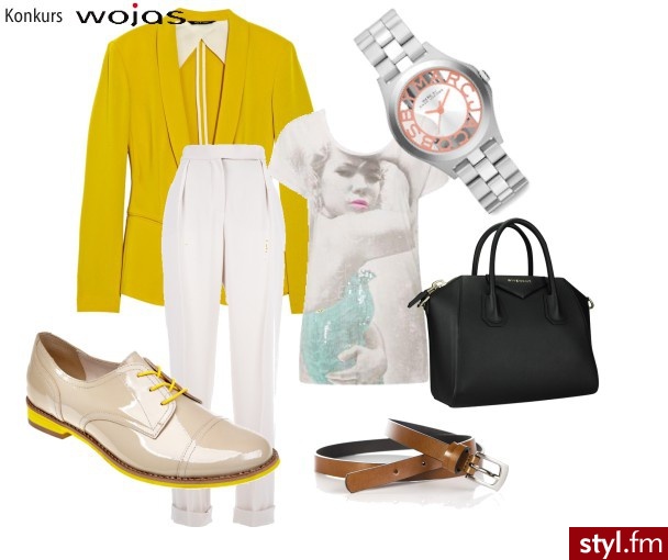 Elegancja nie musi być nudna, o nie - nawet z elegancją można zaszaleć, nudny look zmienić w uśmiechnięty zestaw ;) - Konkurs - Wojas Styler