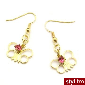 Aurora Bloom proponuje kolczyki - motylki - 13 GBP - Pozostałe Dodatki Moda