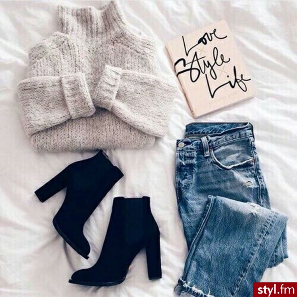 Jeansy Spodnie Moda