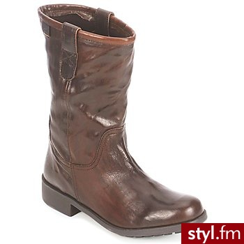 Camper BUTY NINETY TWELVE BOTTE Brown - Kozaki Buty Moda