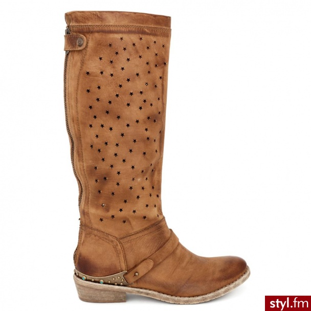 Venezia KOZAKI FTX195L N COG - Kozaki Buty Moda