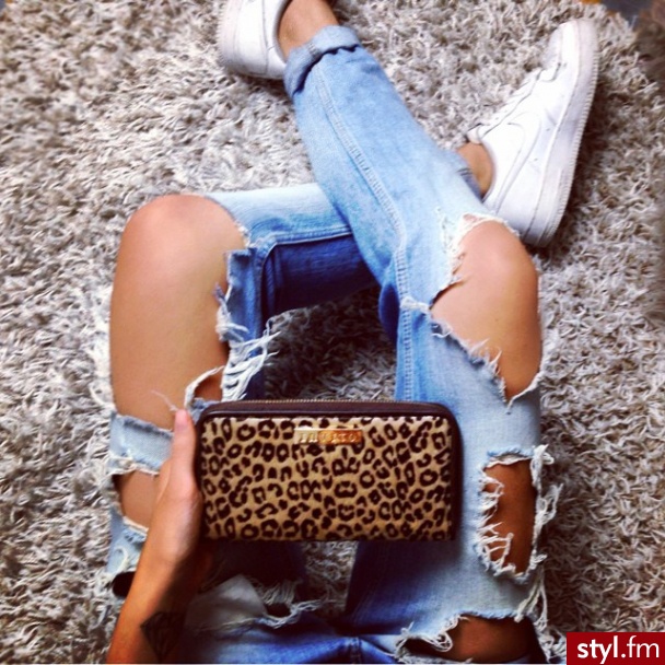 Jeansy Spodnie Moda