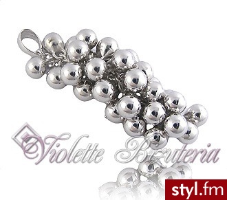 Violette Srebrna zawieszka wionogronka P285 - Wisiorki Biżuteria Moda