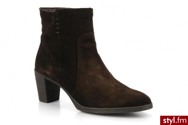 Aerosoles PÓŁBUTY I BOTKI FREENETIC BY (Brązowy) - Botki Buty Moda