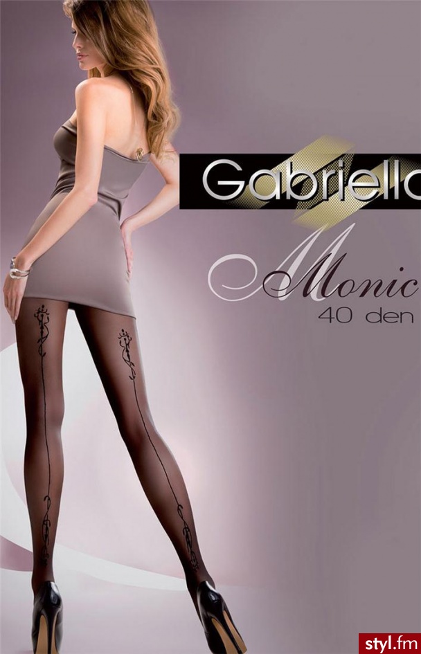 Monic rajstopy 40 den (nero (czarny) - Rajstopy Bielizna Moda