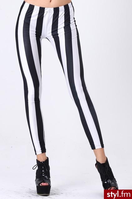 Leginsy Spodnie Moda