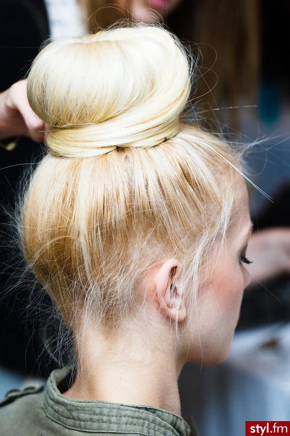 Blond Kok Proste Na co dzień Długie Fryzury