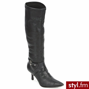 Stephane Gontard BUTY PELICAN Black - Kozaki Buty Moda
