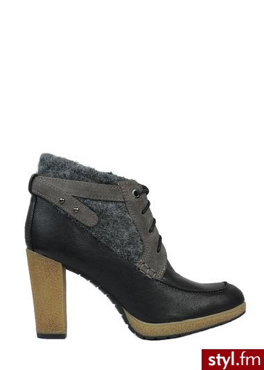 Botki KARMA czarny - Botki Buty Moda