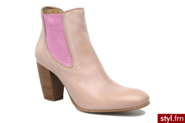 Muratti Półbuty i botki Mochels (Różowy) - Botki Buty Moda