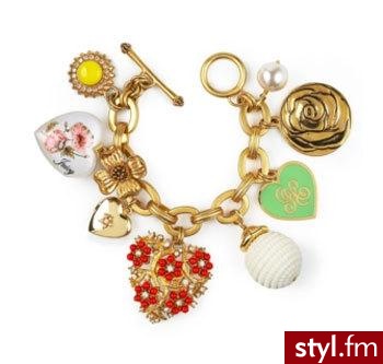 Wiosenne bransoletka od Juicy Couture za 178 dolarów. / zauważyłam, że ktoś z nudów polubił dawać mi same oceny jeden. jeśli masz jaja, to napisałbyś chociaż, dlaczego ;) - Pozostałe Dodatki Moda