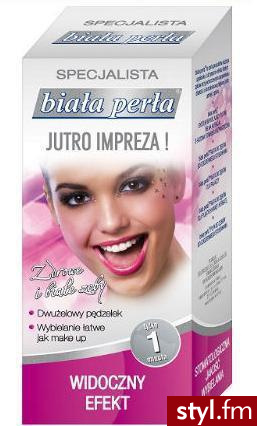 Biała Perła Jutro Impreza pędzelek 2 x 6 ml - Bransoletki Biżuteria Moda
