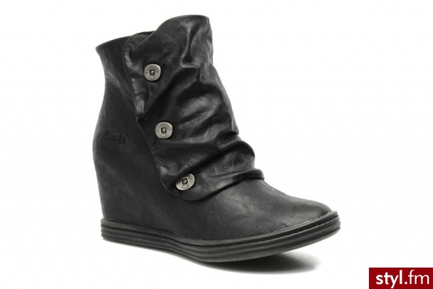 Blowfish Półbuty i botki TABBIT by (Czarny) - Botki Buty Moda