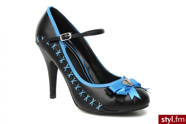 T.U.K. Czółenka BLUECUST (Czarny) - Czółenka Buty Moda