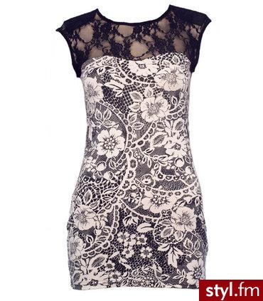 Detail Dress With Lace Print Sleeveless. http://www.desireclothing.co.uk - Pozostałe Ciuchy Moda