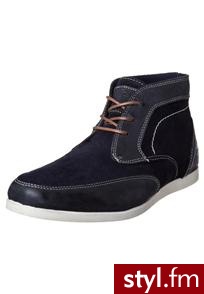 Jack & Jones STUTTGART Botki sznurowane niebieski Czarny Półbuty - Botki Buty Moda