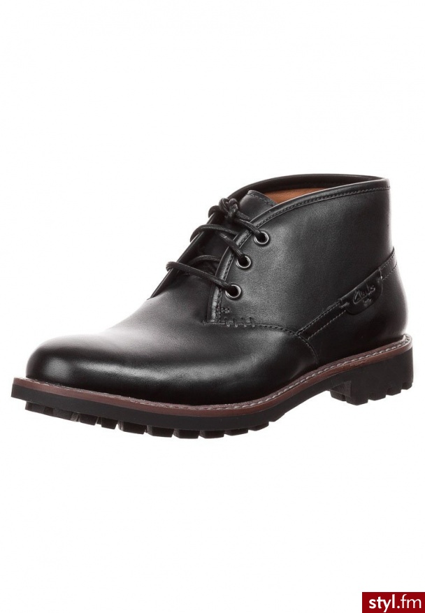 Clarks MONTACUTE DUKE Oksfordki czarny - Pozostałe Buty Moda
