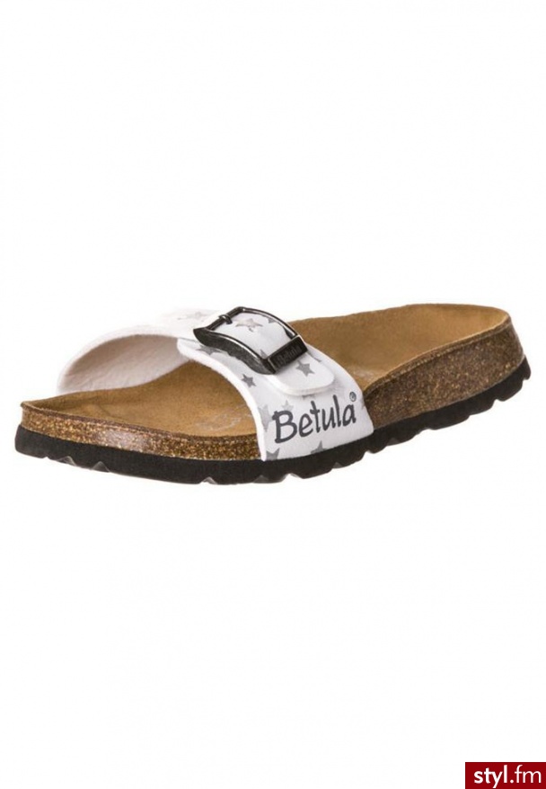 Betula LUCA Klapki biały Klapki - Klapki Buty Moda