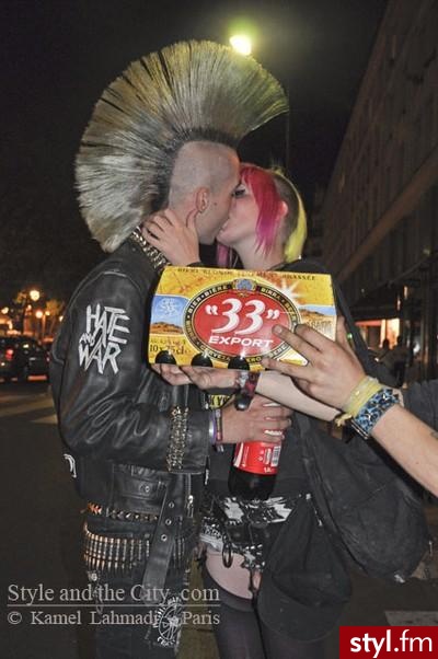 Punk Rock Alternatywne Średnie Fryzury