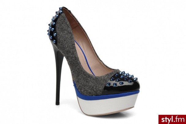 KG By Kurt Geiger CZÓŁENKA ESME BY (Niebieski) - Czółenka Buty Moda