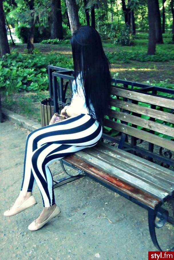 Leginsy Spodnie Moda