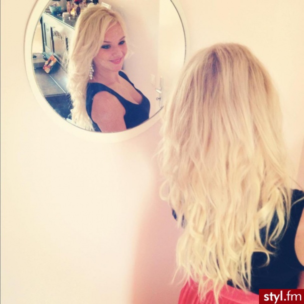 Blond Rozpuszczone Kręcone Na co dzień Długie Fryzury