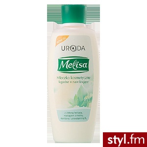 URODA Kwiaty Polskie mleczko kosmetyczne do twarzy MELISA 210 ml - Emu Buty Moda