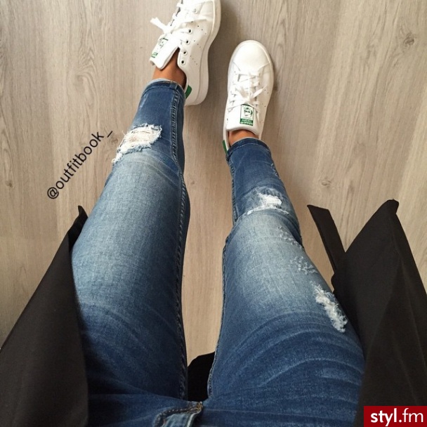 Jeansy Spodnie Moda
