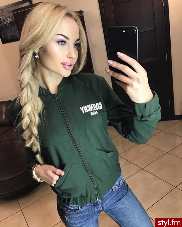 Blond Warkocze Proste Na co dzień Długie Fryzury