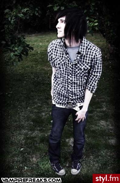 EMO Alternatywne Średnie Fryzury