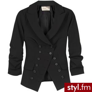 Elizabeth and James Double breasted jacket - Polyvore. Pobrano ze strony: http://www.polyvore.com/elizabeth_james_double_breasted_jacket/thing?id=5392687 - Pozostałe Ciuchy Moda