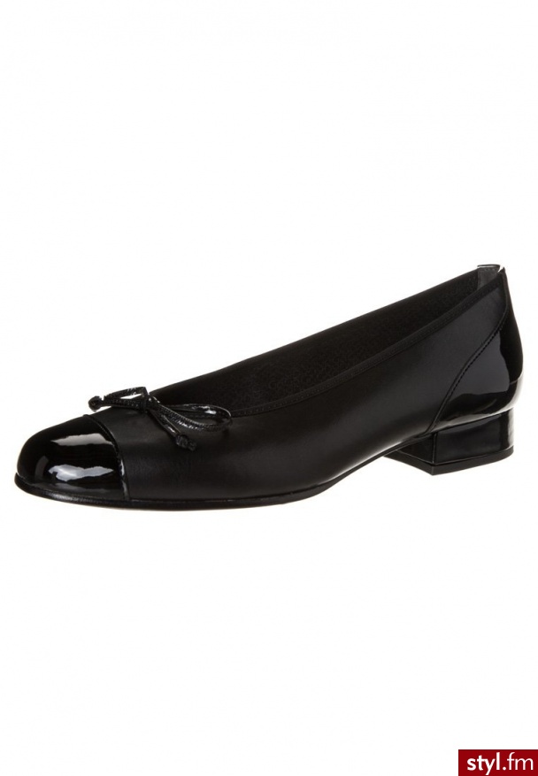Gabor Baleriny czarny (76.102) - Balerinki Buty Moda
