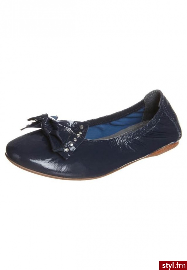 fullstop. Baleriny niebieski - Balerinki Buty Moda