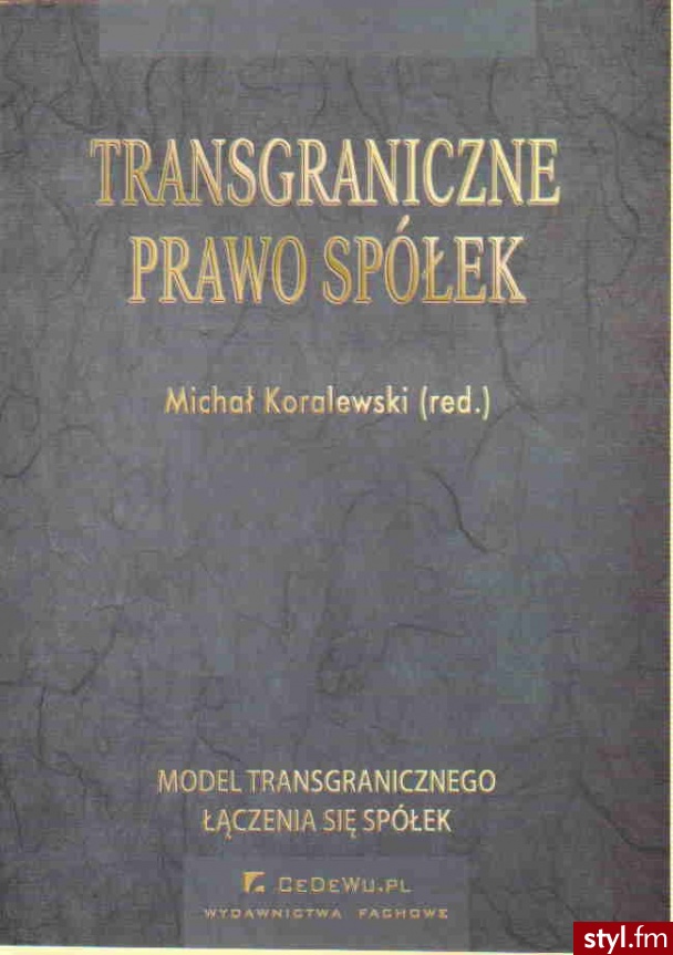 Transgraniczne prawo spółek - Korale Biżuteria Moda