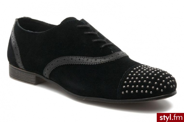 Derhy BUTY SZNUROWANE COUGAR BY DERHY (Czarny) - Pozostałe Buty Moda