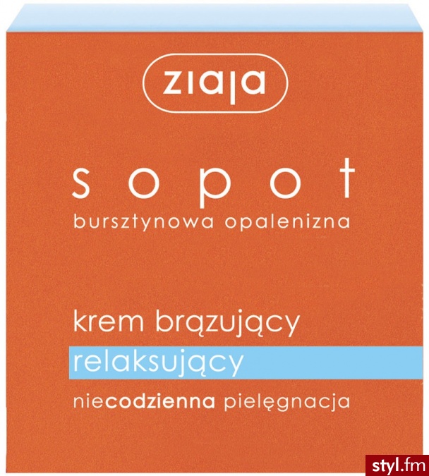 Ziaja Sopot krem bronzująco-relaksujący 50 ml - Emu Buty Moda