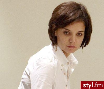 katie holmes - Krótkie Fryzury