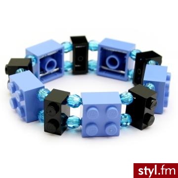 klocki lego można również nosić na nadgarstku. firma: Plastic Bag - 6 funt. - Pozostałe Dodatki Moda
