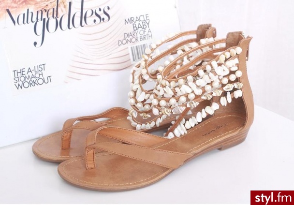 Sandały Buty Moda